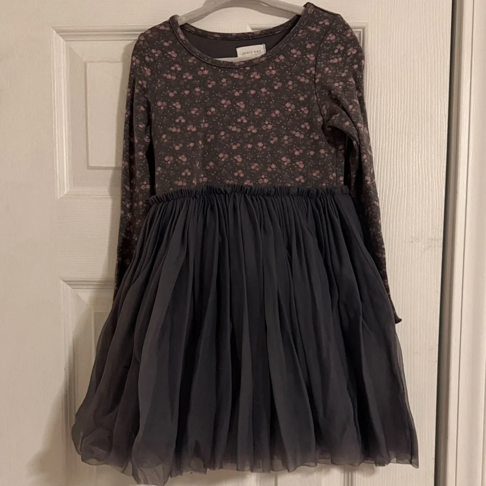 Jamie Kay Dark Floral Long Sleeve Dress - Picture 1 of 3